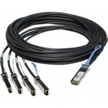 DELL P8T4W - кабель 40GbE QSFP+ - 4x10GbE SFP+, 5 м