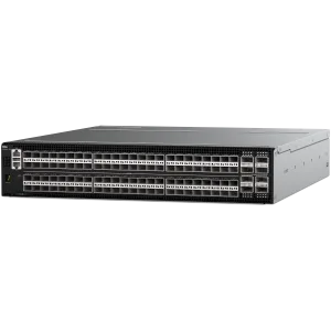 Коммутатор Dell PowerSwitch S5296F-ON, 2U, 6.4 Тбит/с, порты: 96 × SFP28; 8 × QSFP28, производительность full duplex: 4.8 Bpps Коммутатор Dell PowerSwitch S5296F-ON, 2U, 6.4 Тбит/с, порты: 96 × SFP28; 8 × QSFP28, производительность full duplex: 4.8 Bpps