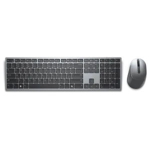 Комплект клавиатуры и мыши Dell KM720, Bluetooth, линейка: Dell Premium Wireless, состав комплекта: Клавиатура KB720 и мышь MS720, подключение: Bluetooth 5.0 LE и радиоканал 2.4 ГГц через USB-приёмник Комплект клавиатуры и мыши Dell KM720, Bluetooth, линейка: Dell Premium Wireless, состав комплекта: Клавиатура KB720 и мышь MS720, подключение: Bluetooth 5.0 LE и радиоканал 2.4 ГГц через USB-приёмник