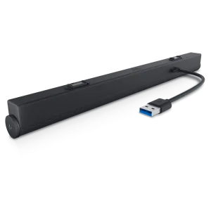 Саундбар Dell SB522A, подключения: USB-A, длина кабеля: 15 cm, compatibility - os: Windows, compatible with: Dell P/U Series Monitors¹ Саундбар Dell SB522A, подключения: USB-A, длина кабеля: 15 cm, compatibility - os: Windows, compatible with: Dell P/U Series Monitors¹